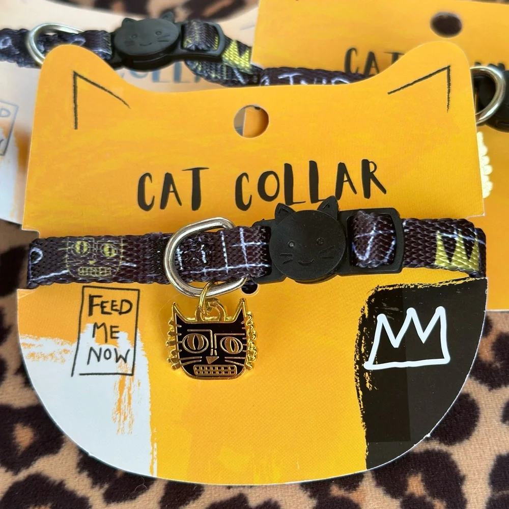 Artist Inspired Cat Collar and Charm